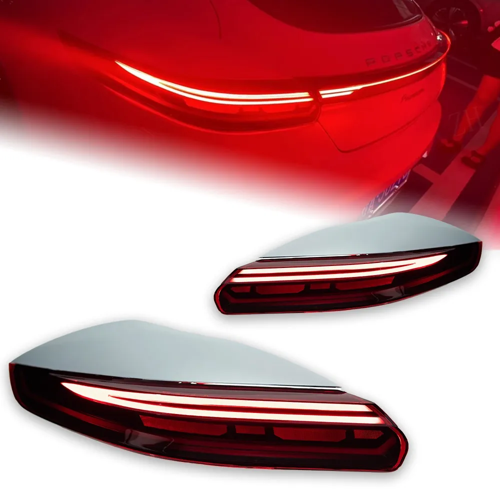 Car Tail Lights For Porsche Panamera 970.2  LED Turn Signal Tail Light Brake Reverse Stoplight