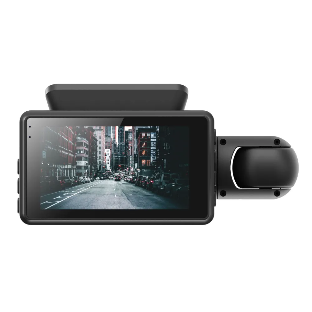 3 Inch Dual Lens Dash Cam Full HD 1080P 170° Auto...