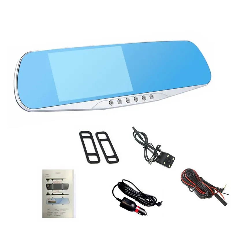 Car DVR 1080p Video Recorder Mirror Full HD Digita...