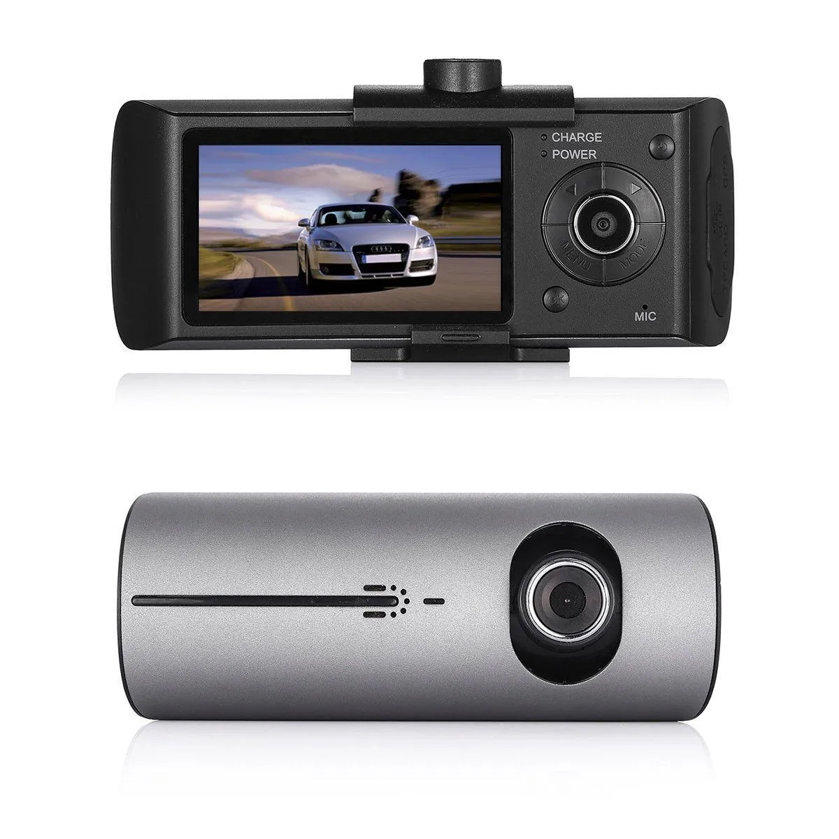 Car DVR Upgraded Dual Lens GPS Camera Full HD Dash Cam Video Recorder Gsensor Night Vision Car DVR Upgraded Dual Lens GPS Camera Full HD Dash Cam Video Recorder Gsensor Night Vision