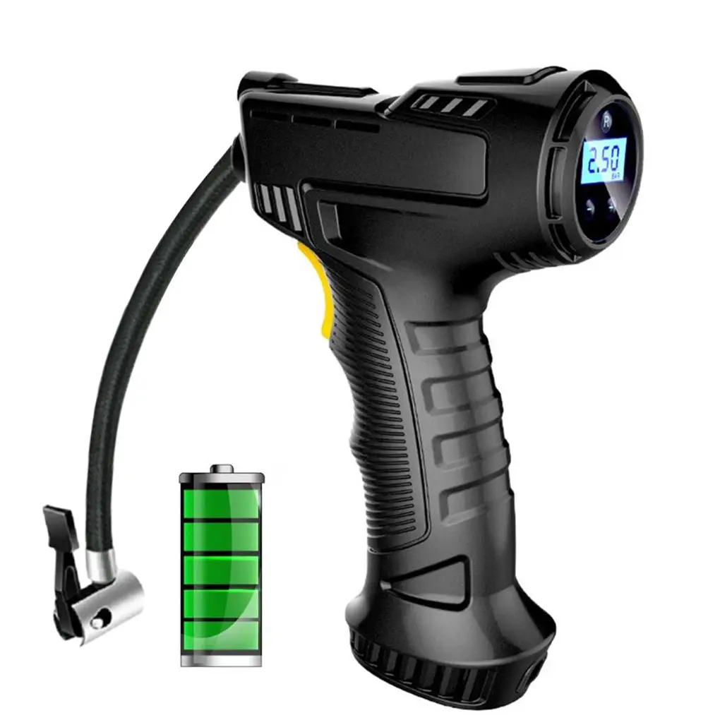 120w Car Air Pump Portable Handheld Wireless Digital Car Tire Inflator