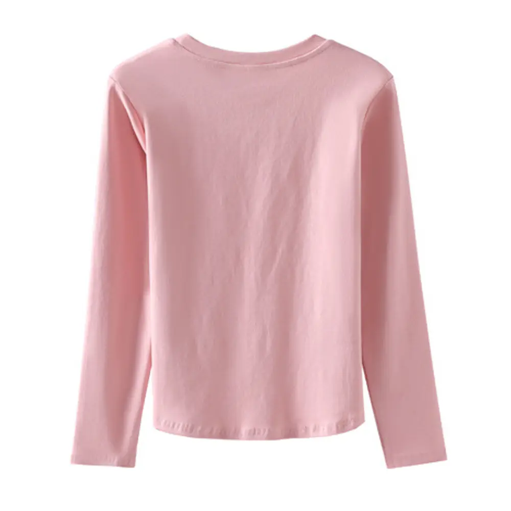 Women’s Long-Sleeved Casual Round Neck Fashion Top