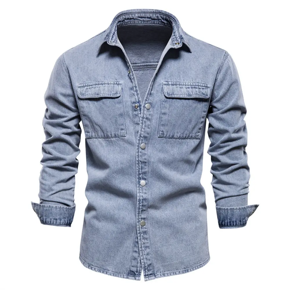 100% Cotton Denim Sh...