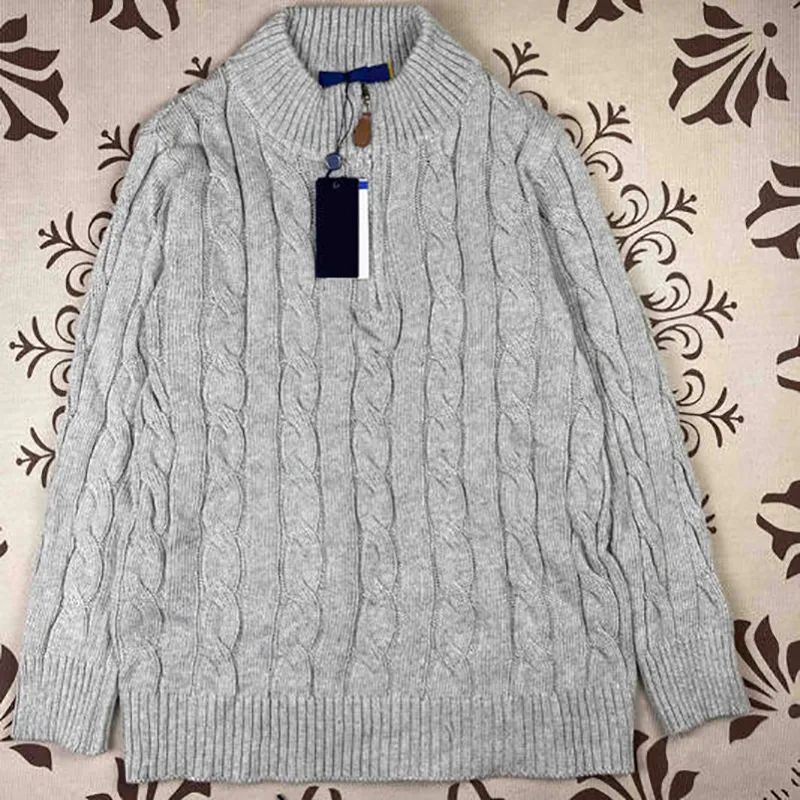 Men's sweater Men's zipper pullover casual sweater