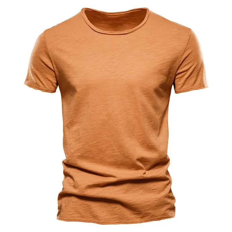 Men T-shirt Casual Soft T-shirts Men's Home Clothes O-Neck Short Sleeve