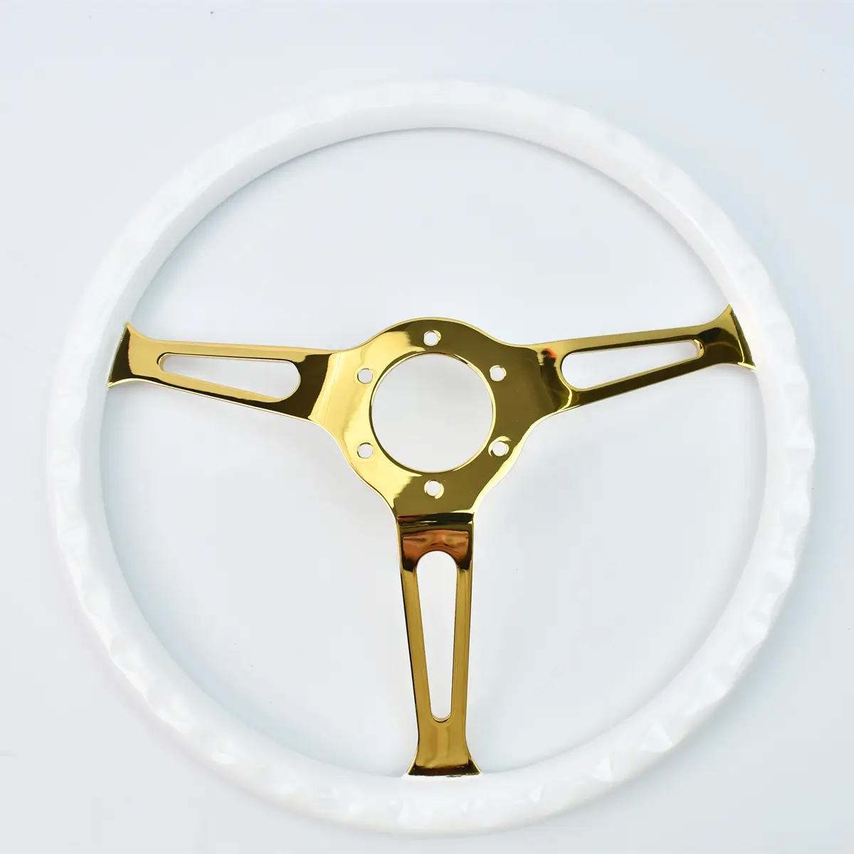 Brand New Solid Wood Steering Wheel Classic Electroplating Bracket Car Steering Wheel Brand New Solid Wood Steering Wheel Classic Electroplating Bracket Car Steering Wheel