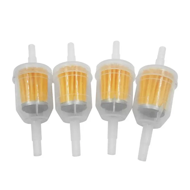 Car Gasoline Oil Filter Pipes Universal Inline Gas Fuel Filter