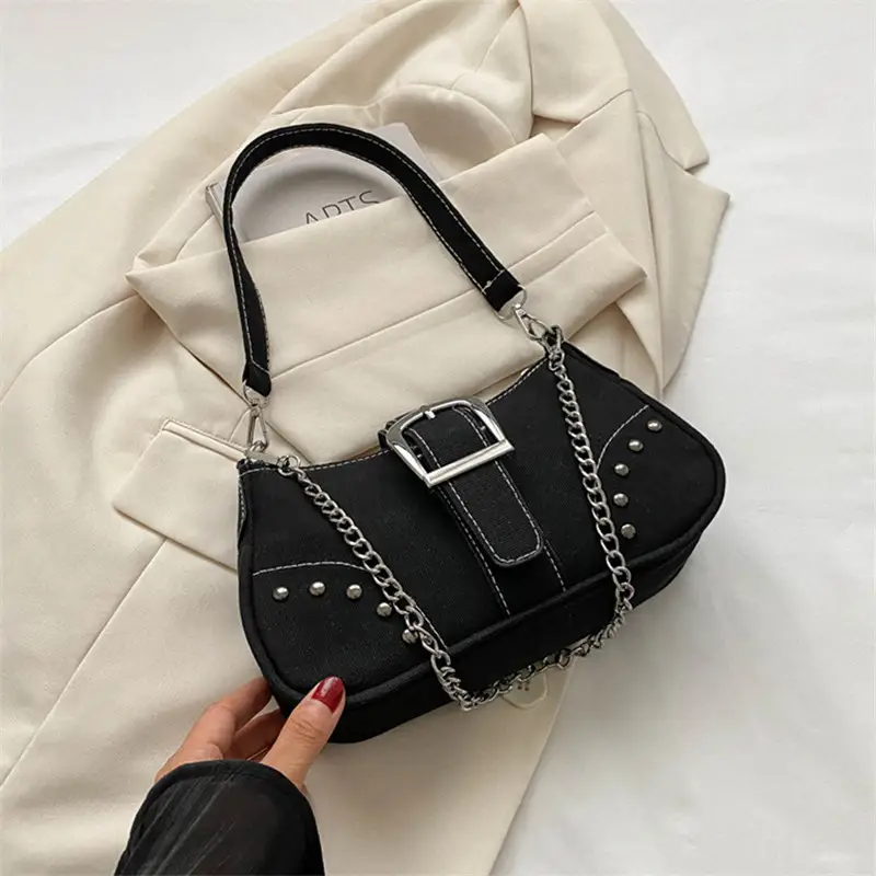 Simple Retro Underarm Bag Fashionable Trend Casual Bag