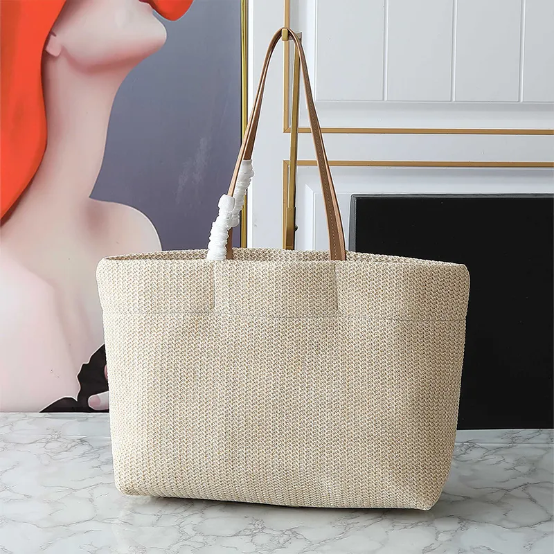 Bag Women Handbag Straw Summer Beach Bags Underarm Shoulder Large Capacity Shopping Bag Sunshine Weaving Weekend Travel Pouch Hobo