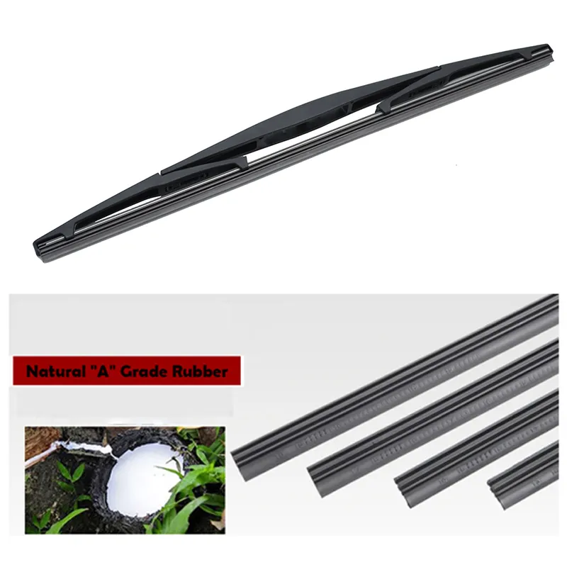 Wiper Blade For Honda Jazz Fit MK3 Windshield Windscreen Clean Tailgate Window Car Rain Brush Wiper Blade For Honda Jazz Fit MK3 Windshield Windscreen Clean Tailgate Window Car Rain Brush