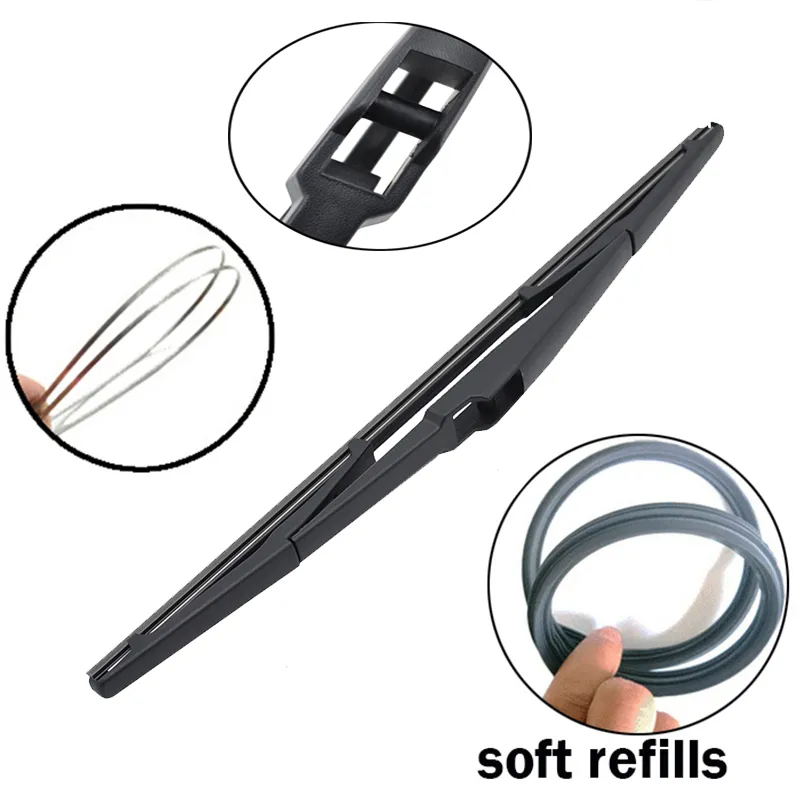 Car Windshield Windscreen Wiper Blades For Toyota Corolla Hatchback Front Rear Wiper Car Windshield Windscreen Wiper Blades For Toyota Corolla Hatchback Front Rear Wiper