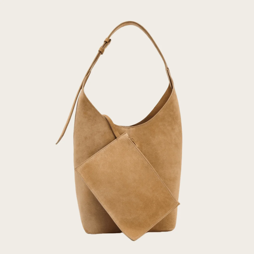 Autumn And Winter Large Bucket Bag Women's Shoulder Bag