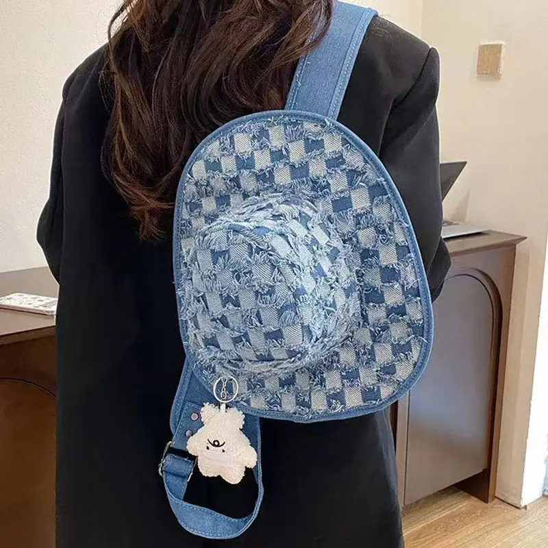 Cartoon Cowboy Hat Backpack Cute Fashion Statement...