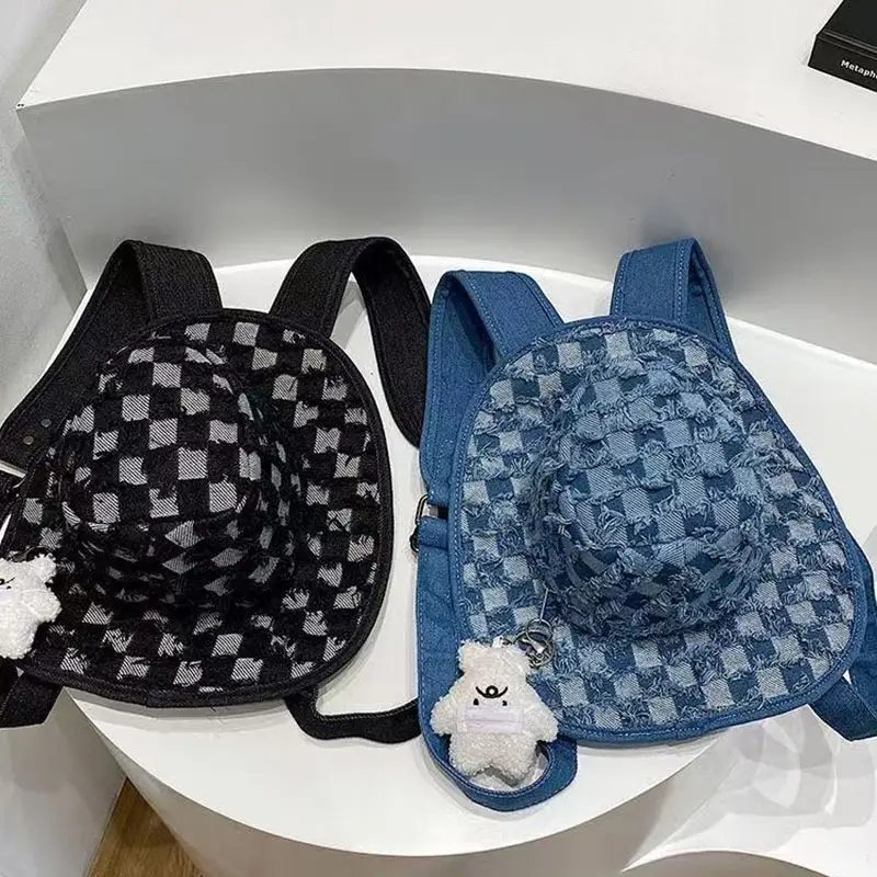 Cartoon Cowboy Hat Backpack Cute Fashion Statement for Women