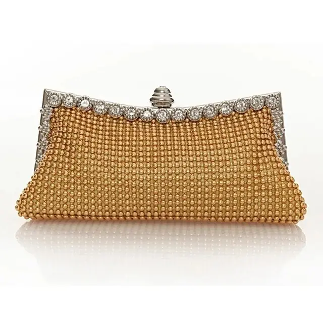 Evening Clutch Bag Glitter Bead Elegant Women Party Bags Vintage Fashion Bag