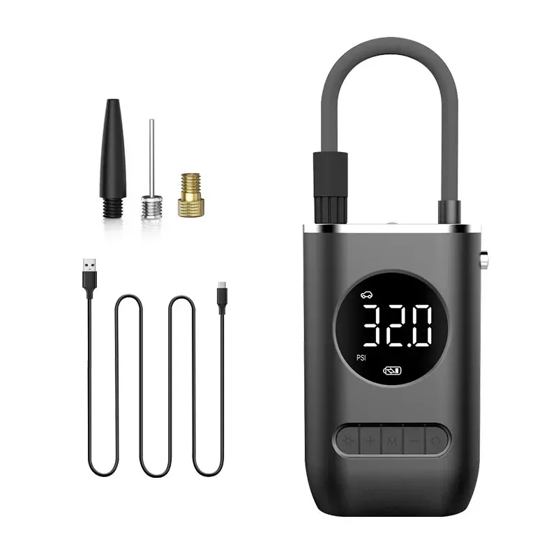 Air Pump Mini Portable For Inflate Cars Car Electr...