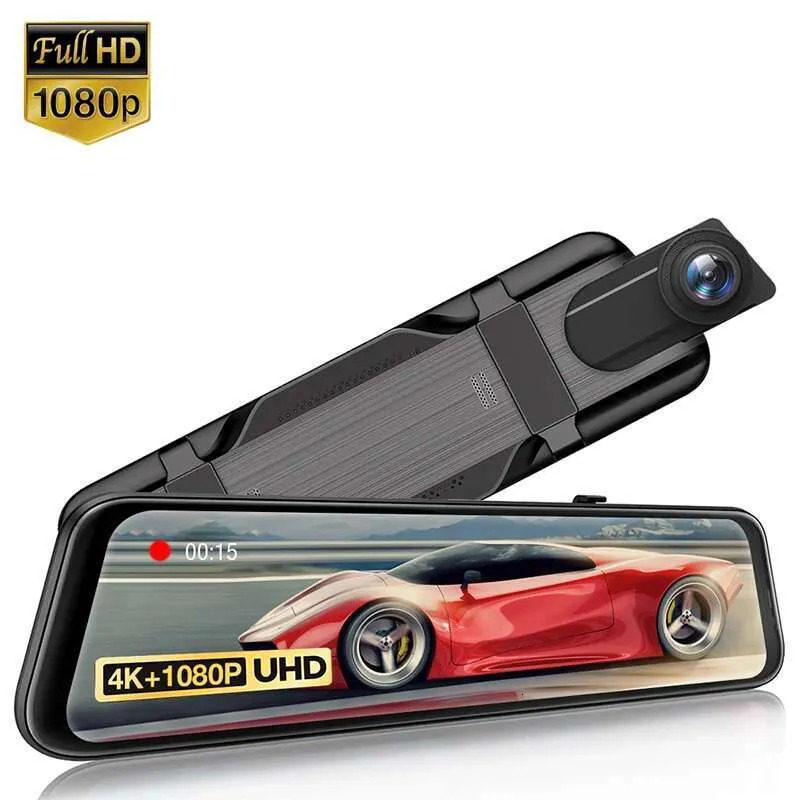 Car DVR Rearview Dash Cam Dual Rear View Black Box Vehicle Driving Recorder Mirror Dashcam Car DVR Rearview Dash Cam Dual Rear View Black Box Vehicle Driving Recorder Mirror Dashcam