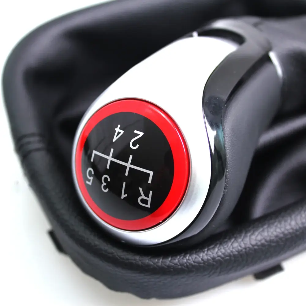 New Gear Shift Knob 5/6 Speed with Gaiter Boot Cover New Gear Shift Knob 5/6 Speed with Gaiter Boot Cover
