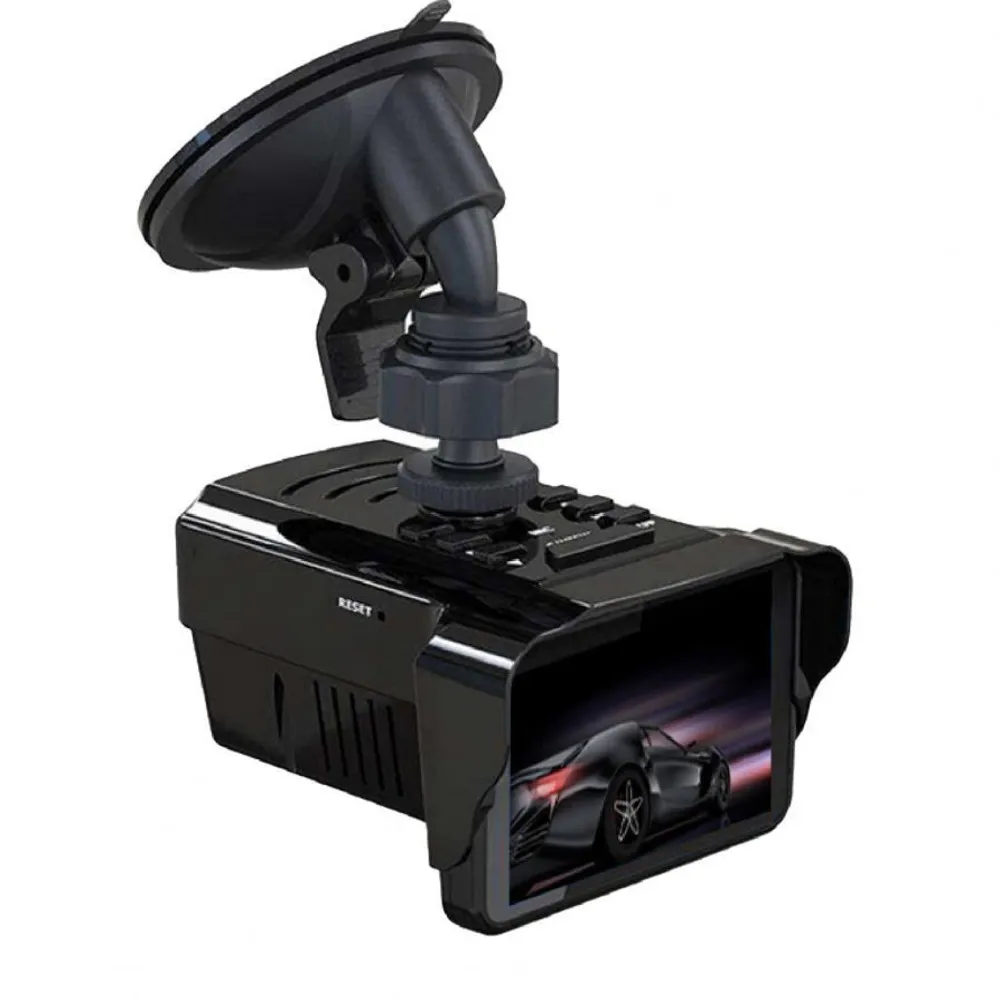 2-in-1 Integrated Car DVR Portable Driving Recorder With Speed Radars Detector For Vehicles 2-in-1 Integrated Car DVR Portable Driving Recorder With Speed Radars Detector For Vehicles
