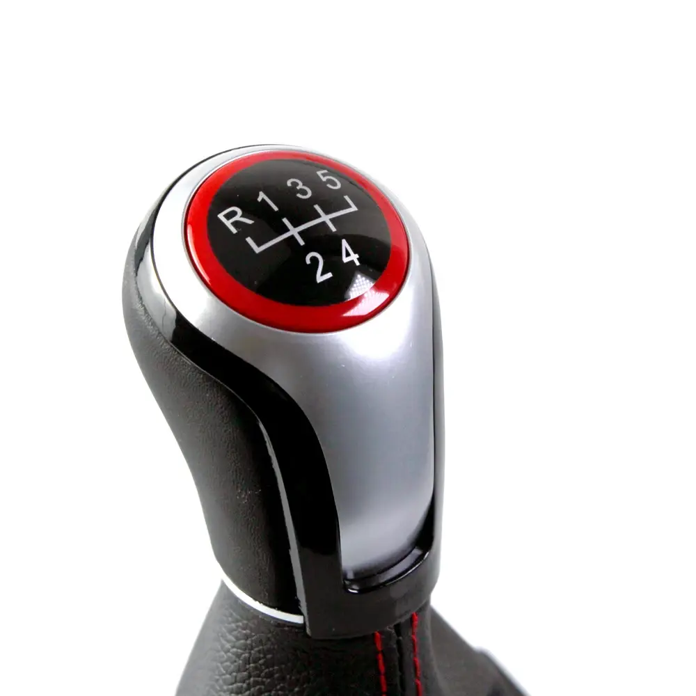 New Gear Shift Knob 5/6 Speed with Gaiter Boot Cover New Gear Shift Knob 5/6 Speed with Gaiter Boot Cover