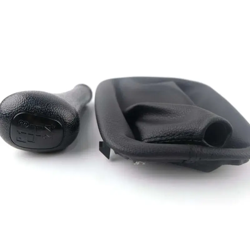Gear Shift Knob Boot Cover Leather Manual Transmission Shifter Gear Shift Knob Boot Cover Leather Manual Transmission Shifter