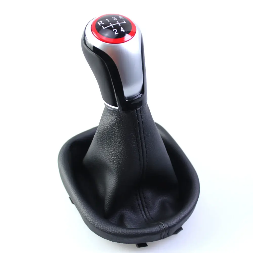 New Gear Shift Knob 5/6 Speed with Gaiter Boot Cover