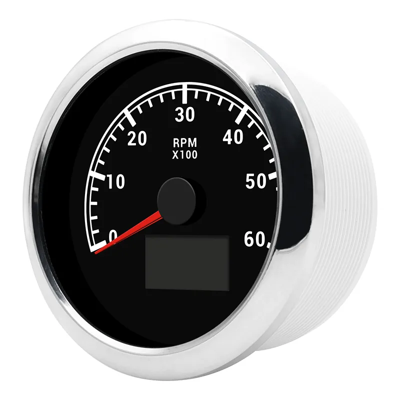 HD 85mm 3 in 1 Digital Boat Tachometer Gauge 3000/...