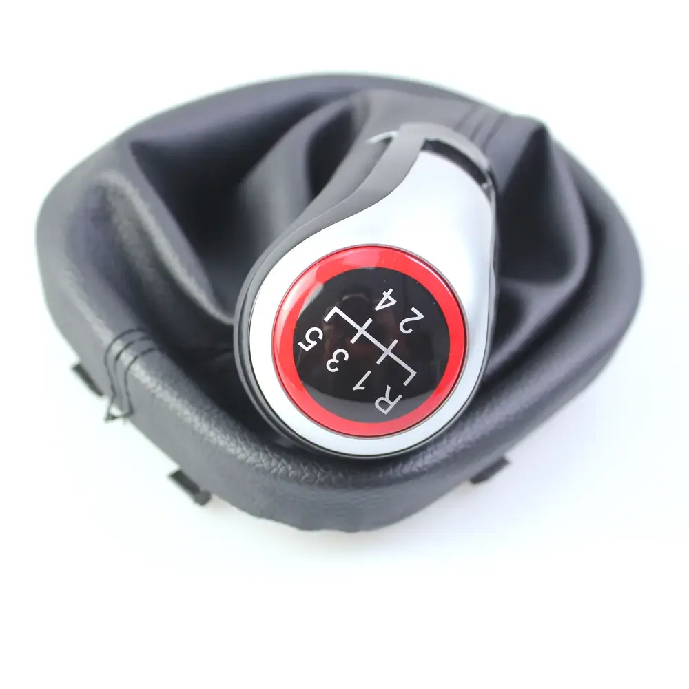 New Gear Shift Knob 5/6 Speed with Gaiter Boot Cover New Gear Shift Knob 5/6 Speed with Gaiter Boot Cover