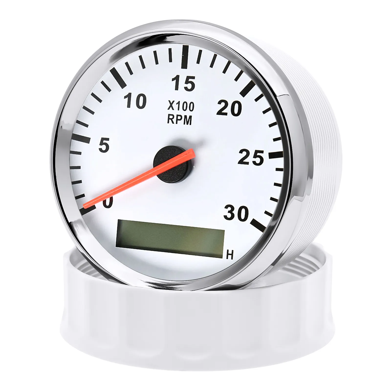 85mm Tachometer 3000 RPM With Hour Meter Car Diese...
