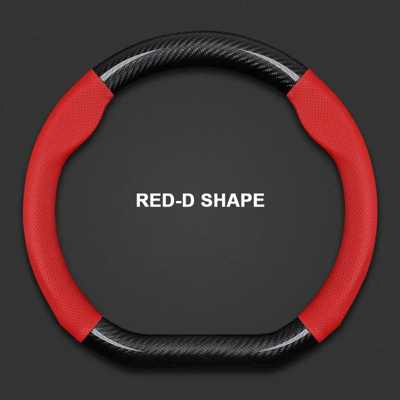 Car Carbon Steering Wheel Cover