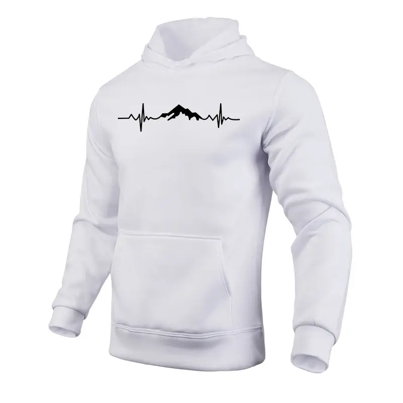 Men's Hooded Long Sleeve Sweatshirts Male Daily Casual Hoodies