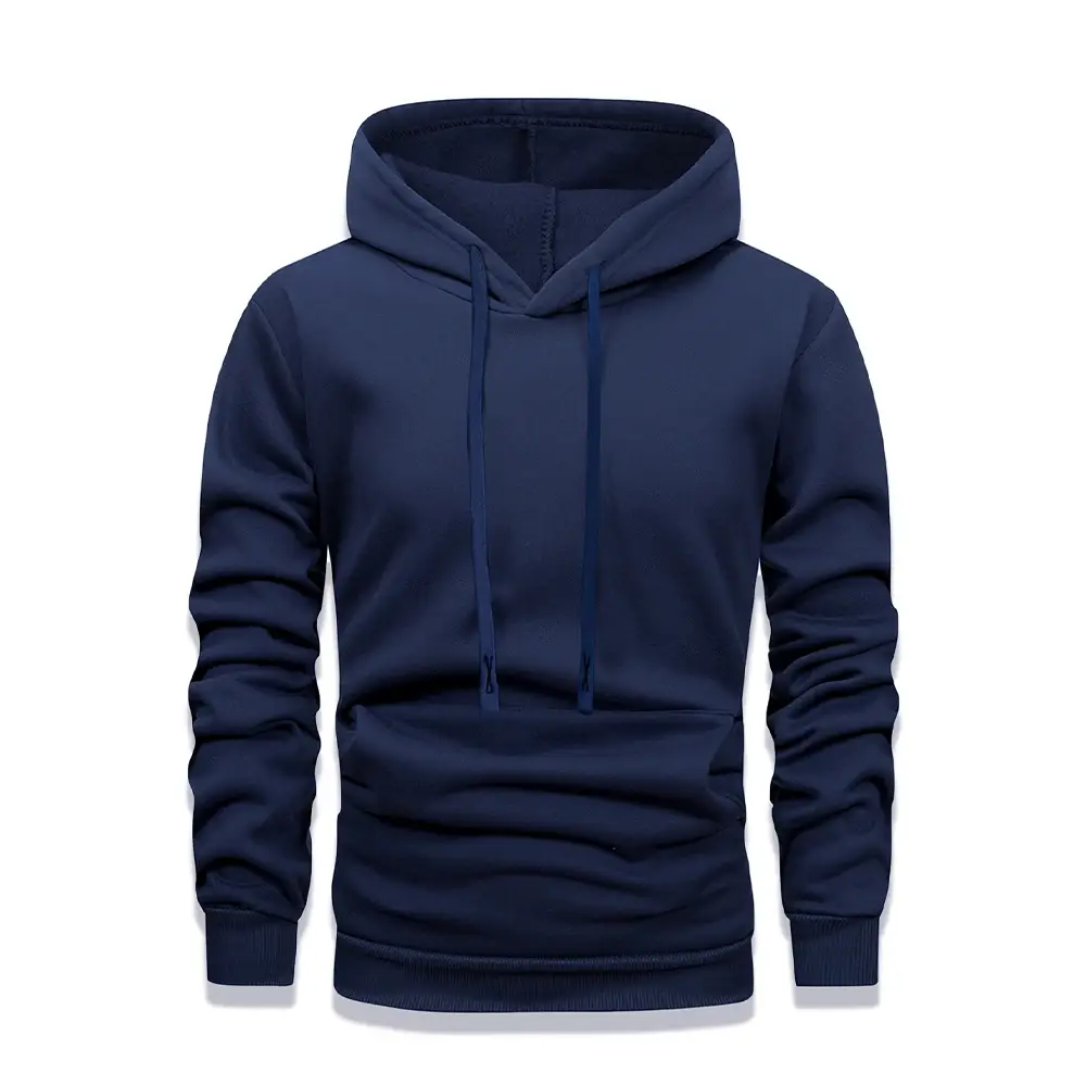Men Long Sleeve Sweaters Solid Color Breathable Hoodies Loose Casual Hoodie Round Neck Sweatshirts Pullover