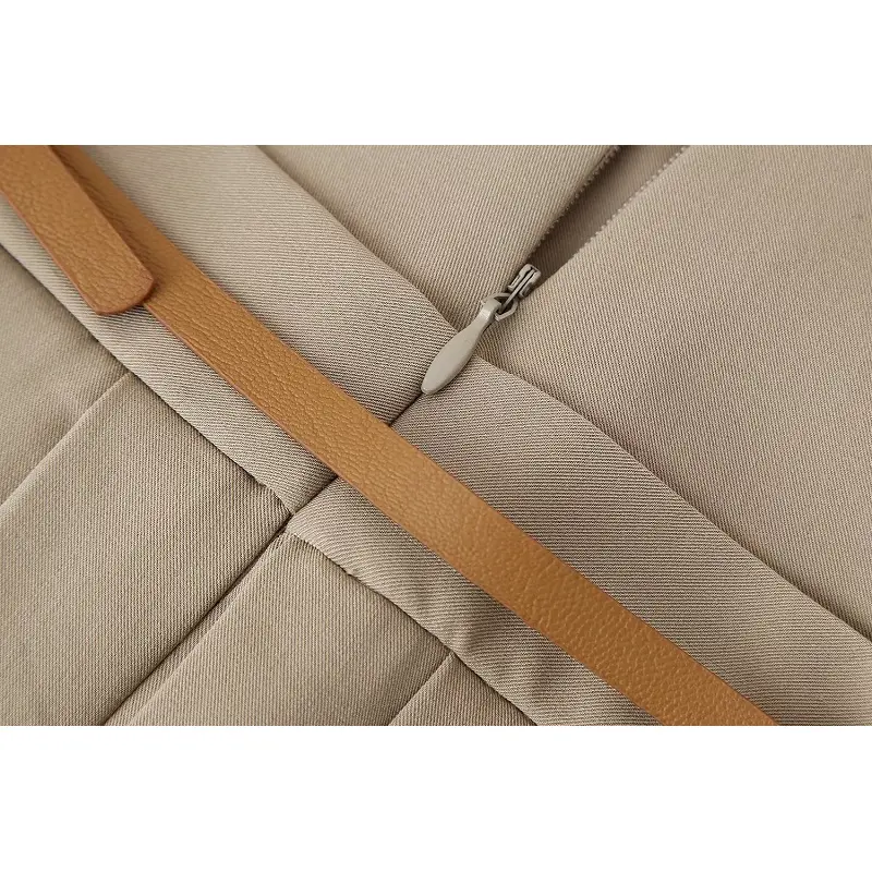 Women's Pleated Shorts Skirt Side Zipper Women's Short Skirt Fashion