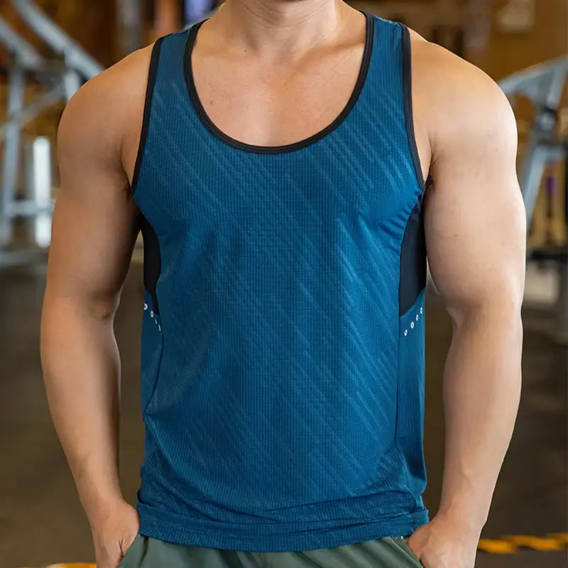 Simple Vest For Men Casual Quick Dry Tank Top