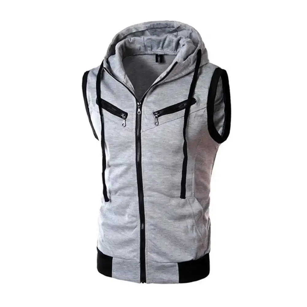 Vest Men's No Sleeve Retro Casual Knitted Pullover...