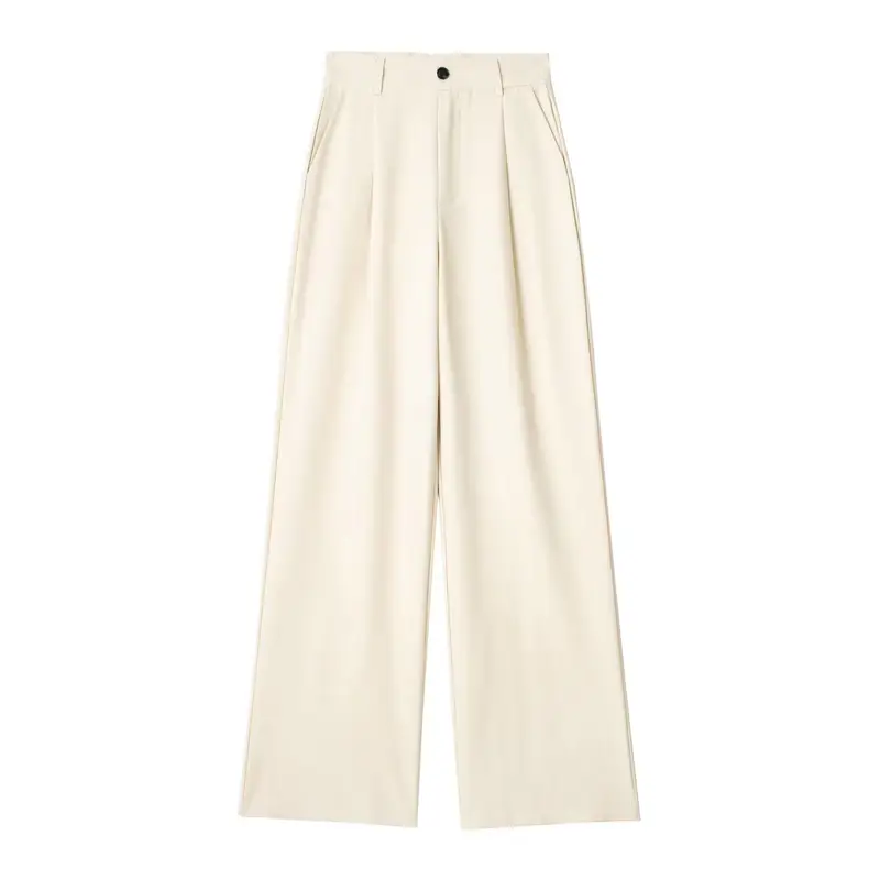 Women Wide leg Pants Baggy High Waist Pants Women's Wide Trousers Office Wear Woman Autumn Trousers