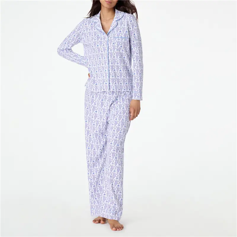 Cute Pajama Set for Women Long Sleeve Two-Piece Homewear