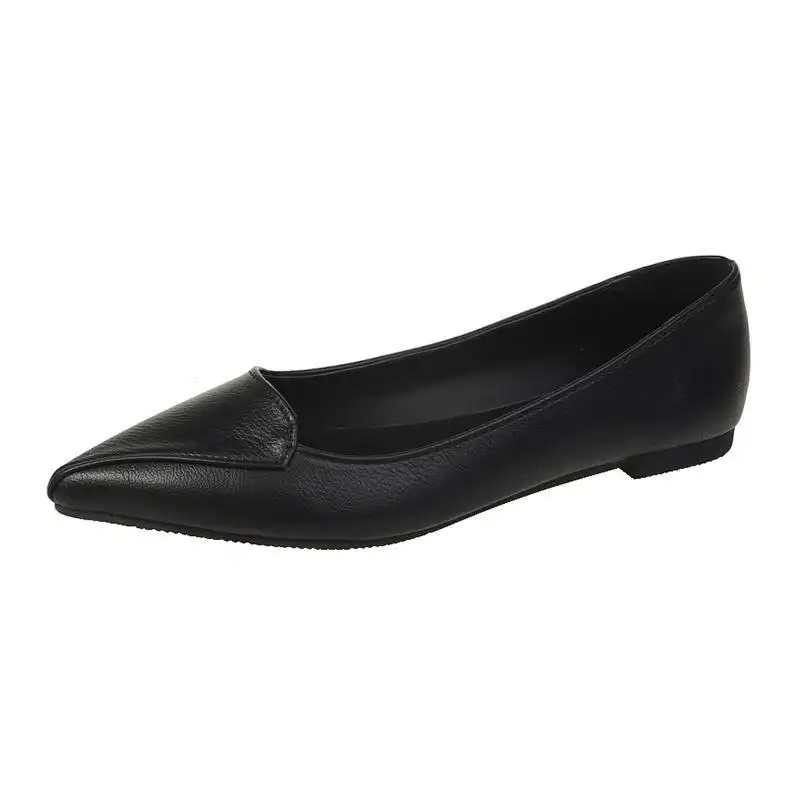 Women's Fashionable Pointed-Toe Slip-On Flat Shoes