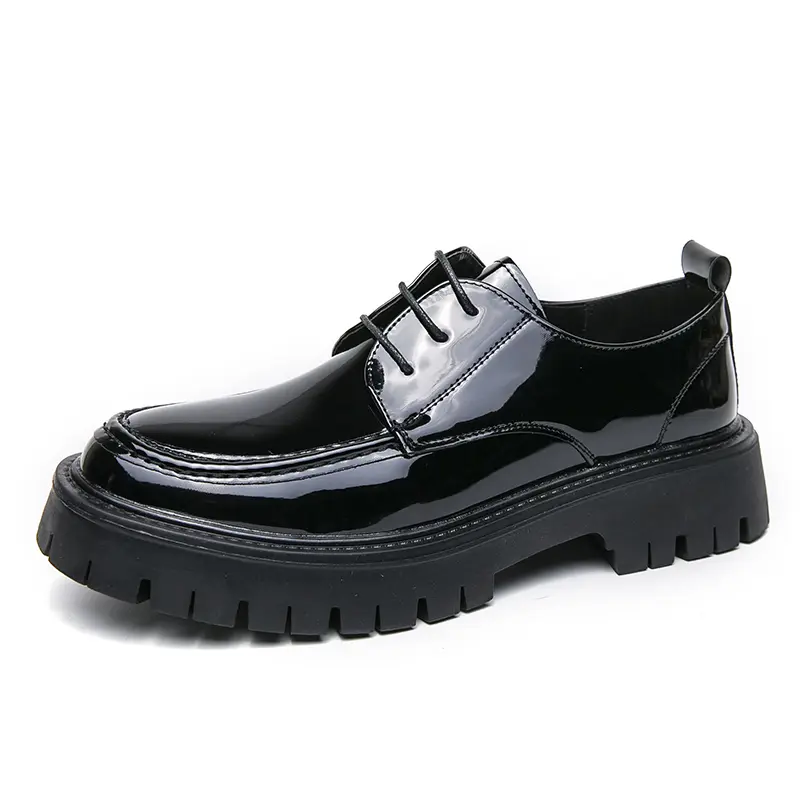 Men's Casual Leather Shoes High Quality Work Shoes More Comfortable And Durable