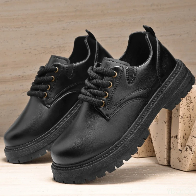 Men Low Cut Men's Shoes Casual Workwear Shoes Work...