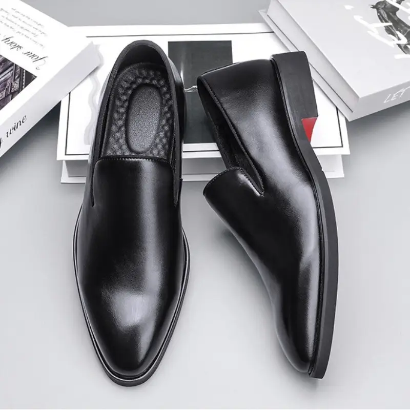 Men Shoes Classics Sole Leather Shoes Casual Shoe Business Formal Dress Shoes Men's Loafers