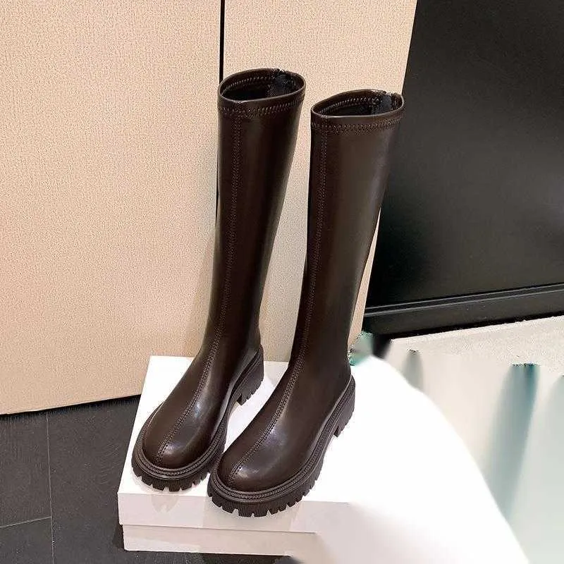 New Long Boots Women Knight Boots Over Knee Thick Bottom