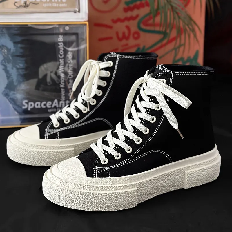 Men's Invisible Height-Increasing Casual Board Sho...
