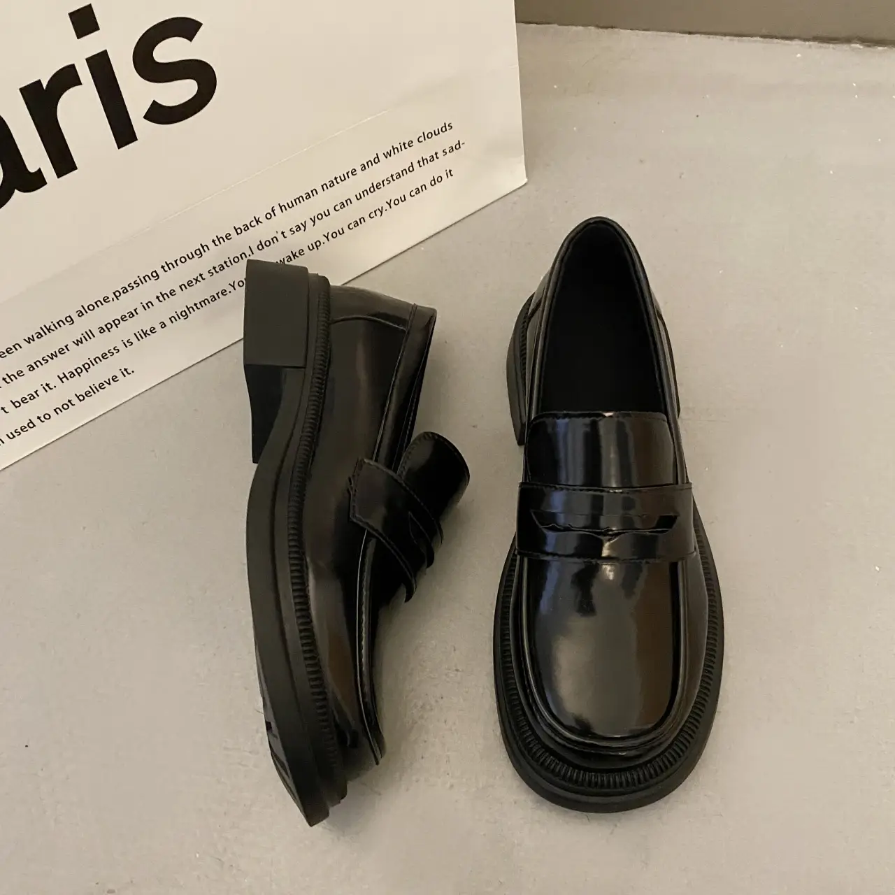 Loafers Women Round Toe