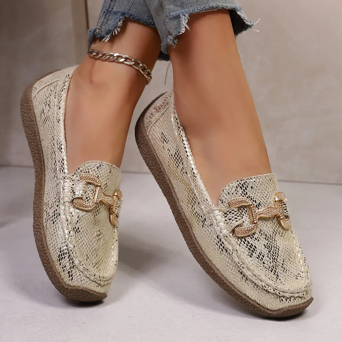 Slip-On Loafers Comfortable Lightweight Fashionabl...