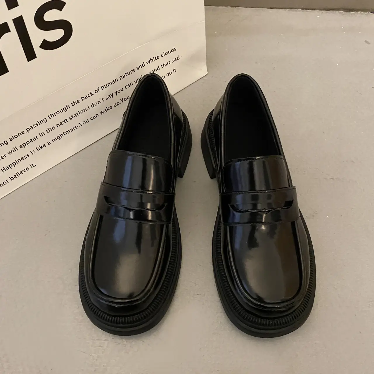 Loafers Women Round Toe