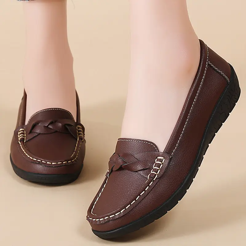 Women Shoes Women's Loafer On Casual Shoes Flat Sh...