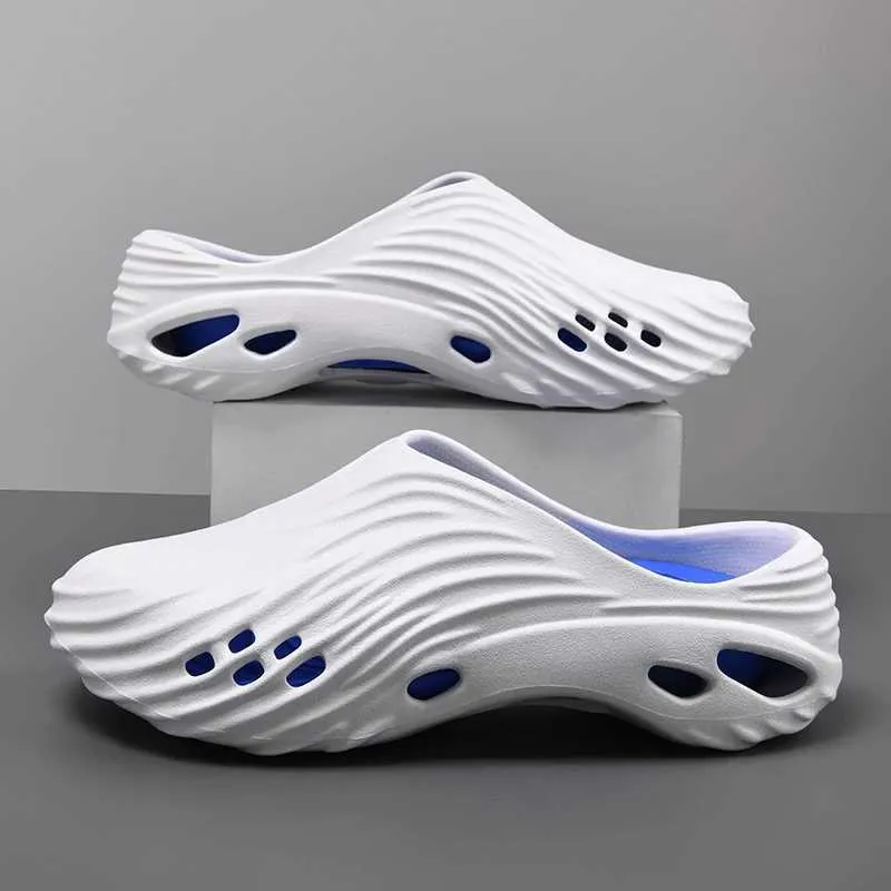 Men Sandals Slippers Light Eva Slippers Anti-Slip Wear Outdoor Beach Shoes