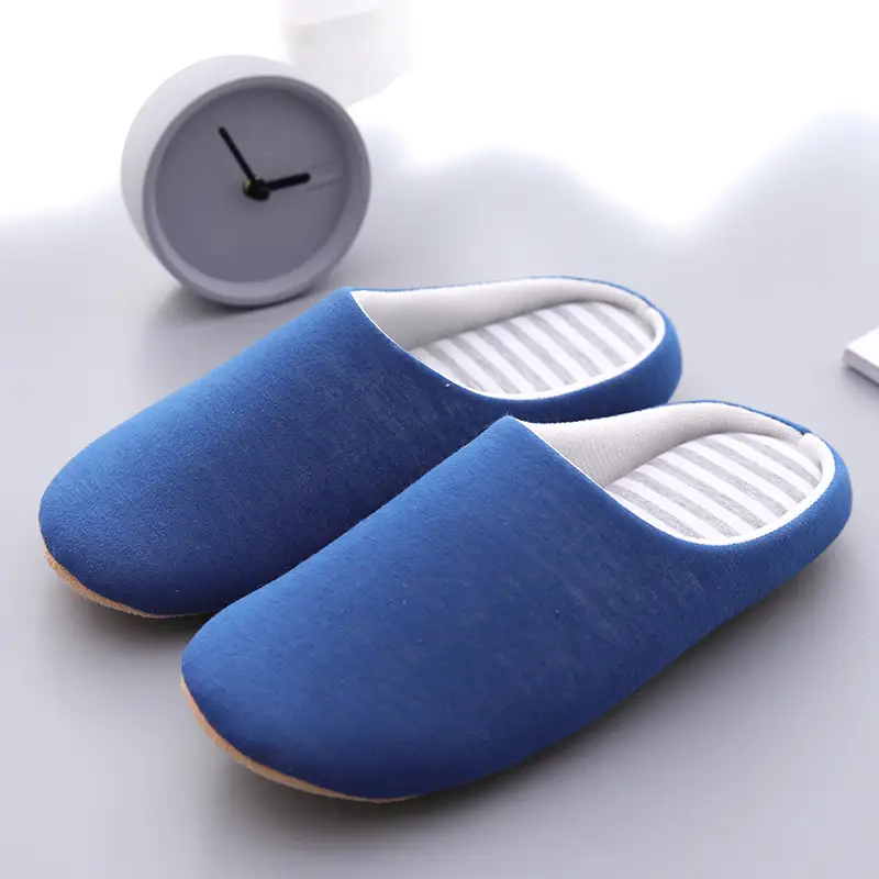 Men Casual Shoes Home Indoor Slippers Soft Plush M...