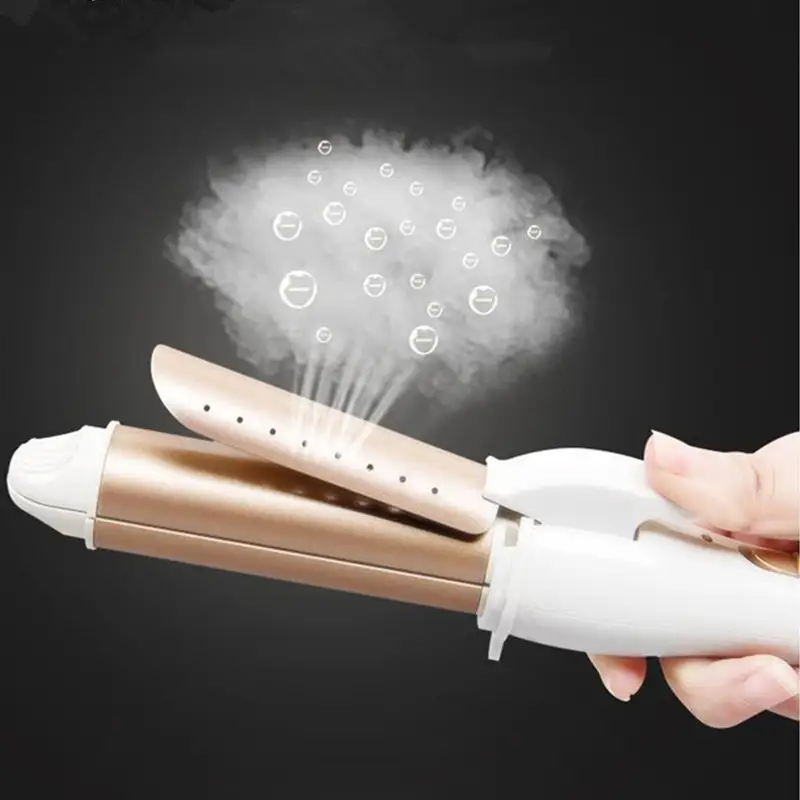 Professional 3-In-1 Gold Ceramic Curling Iron